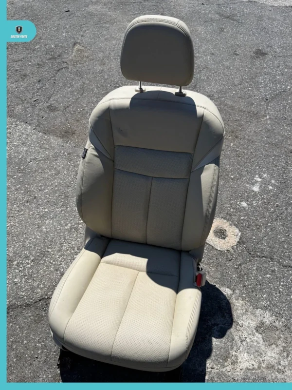 2018 - 2024 NISSAN MURANO FRONT RH PASSENGER SEAT BEIGE LEATHER ASSEMBLY