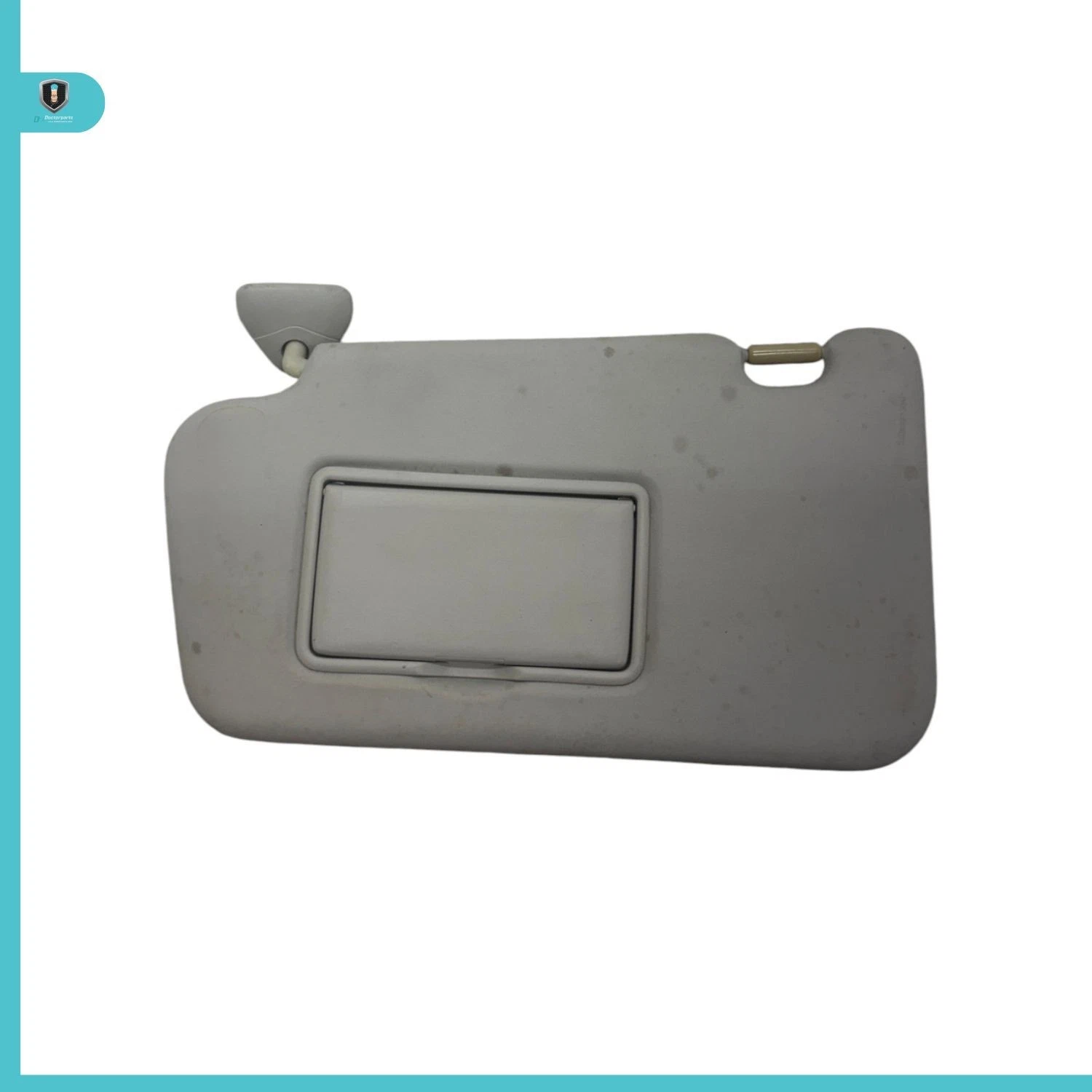 2014-2017 Nissan Juke Front Left Driver Side Sun Visor Mirror Gray OEM,