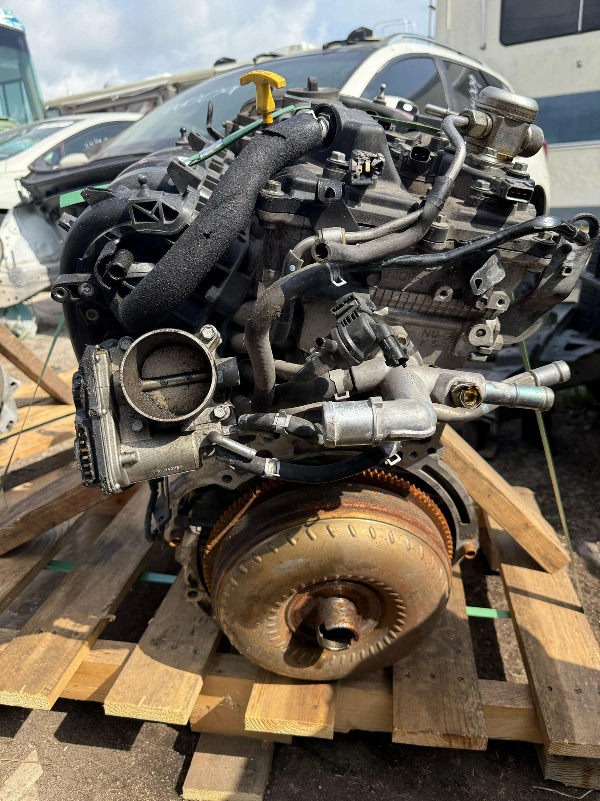 2014-16 KIA FORTE 2.0L ENGINE MOTOR 4cyl OEM (FOR PARTS) PARTS ONLY - Image 6