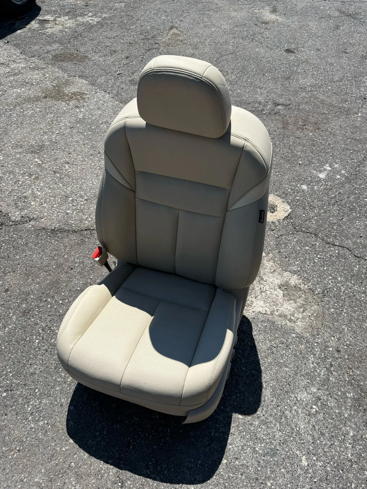 2018 - 2024 NISSAN MURANO SL FRONT LEFT DRIVER SEAT BEIGE LEATHER ASSEMBLY OEM - Image 3