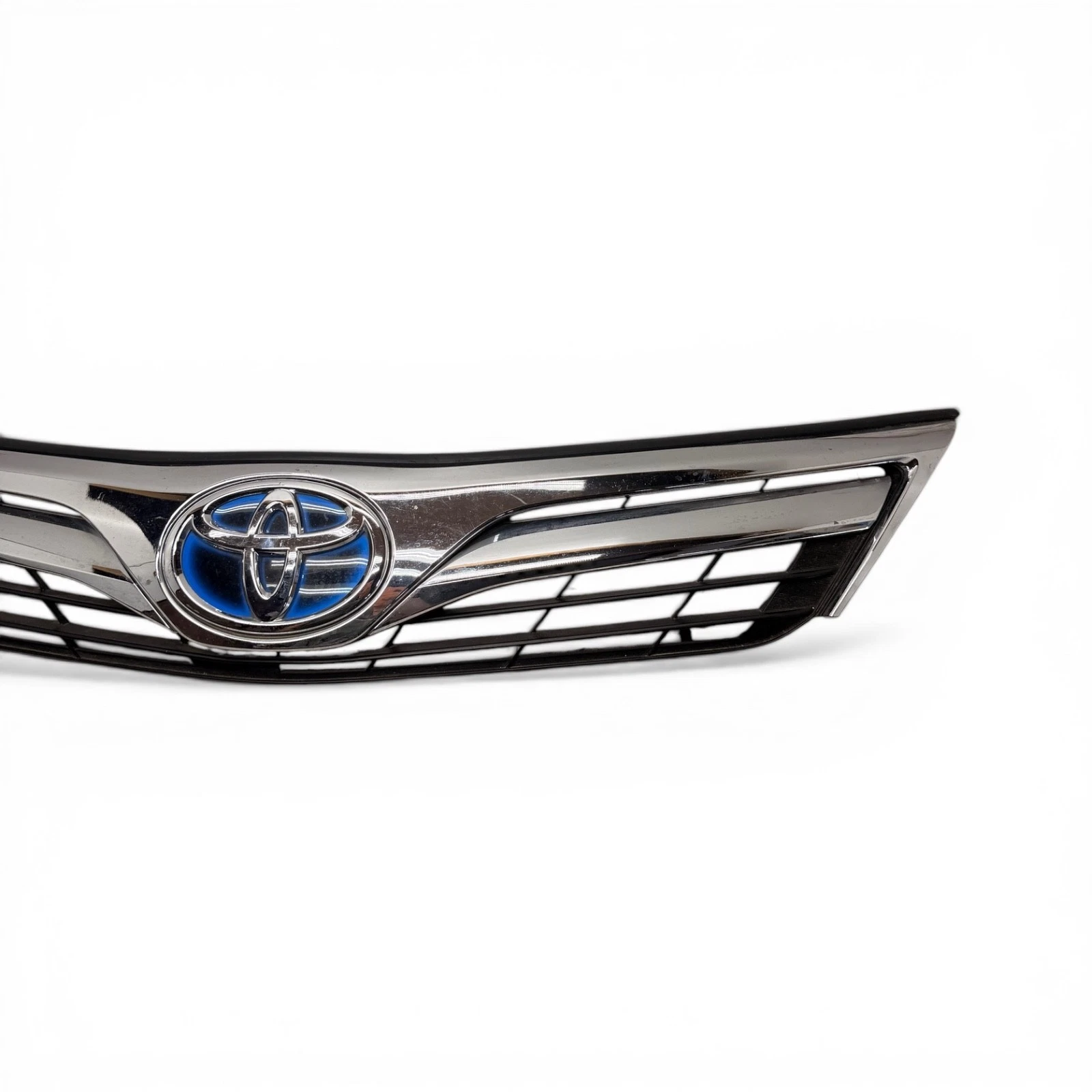 2012-2014 Toyota Camry Fromt Upper Chrome Grill W/ Emblem OEM, 53111 06430 - Image 7