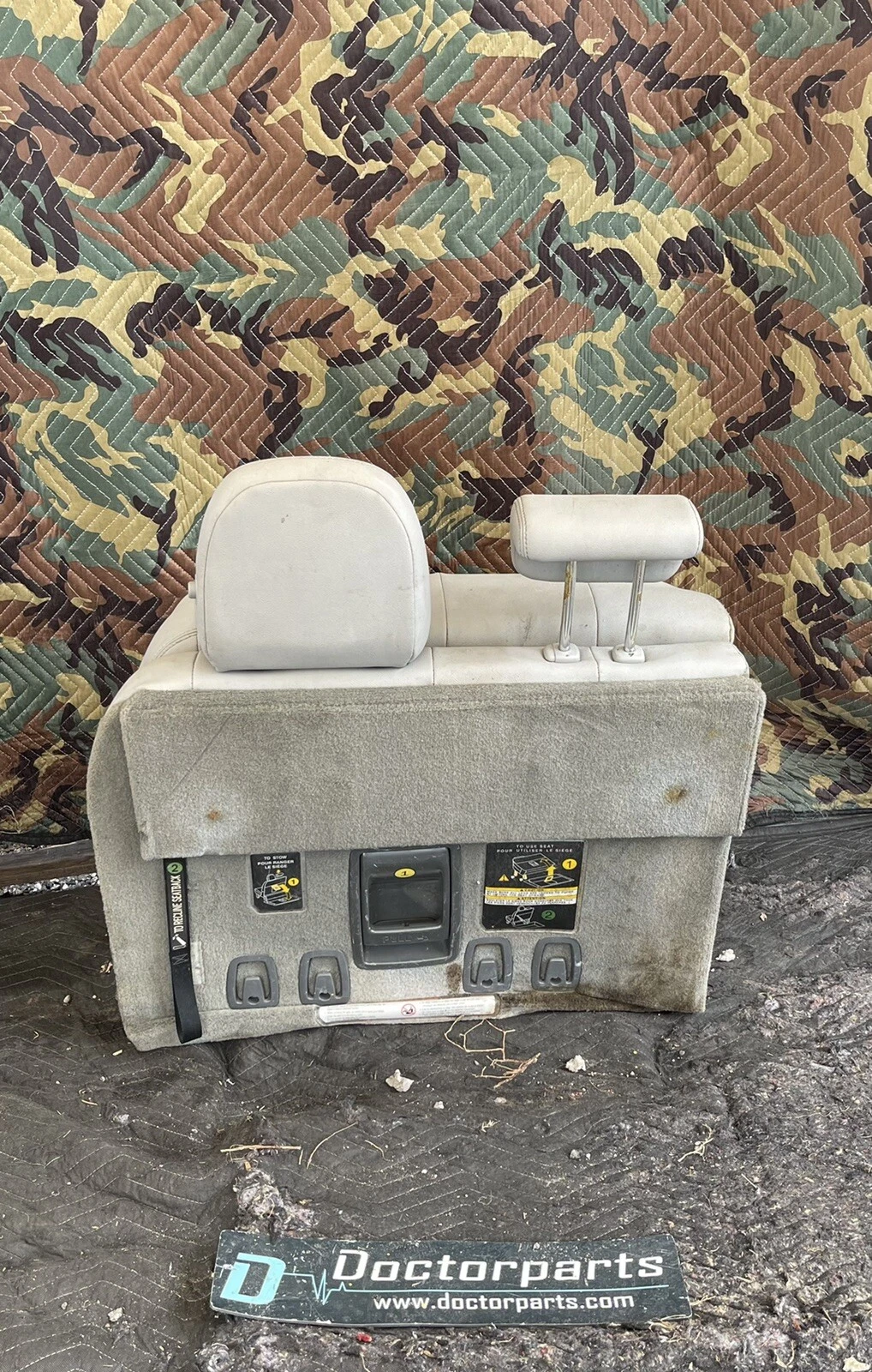 TOYOTA OEM 2017 Sienna Third Row Seat - Image 3