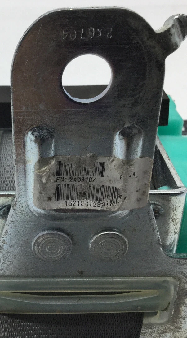 2014-2018 TOYOTA COROLLA REAR SEAT BELT PASSENGERS RIGHT OEM USED 2027652 - Image 8