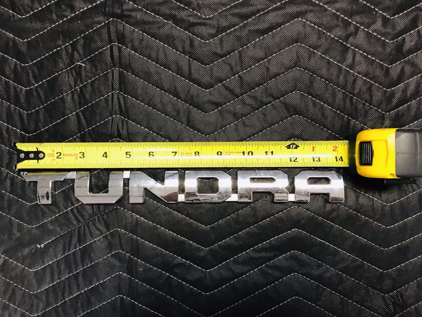 2014 - 2017 TOYOTA TUNDRA CHROME DOOR TAILGATE EMBLEM NAMEPLATE BADGE OEM - Image 3
