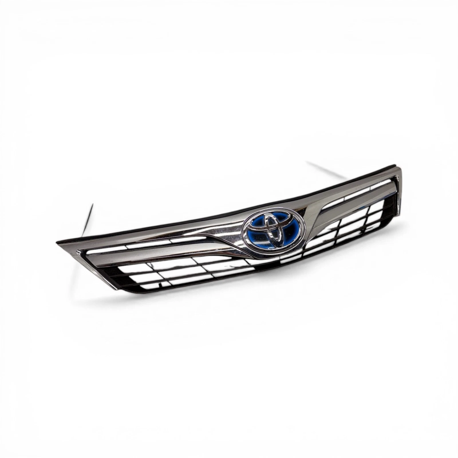 2012-2014 Toyota Camry Fromt Upper Chrome Grill W/ Emblem OEM, 53111 06430 - Image 4