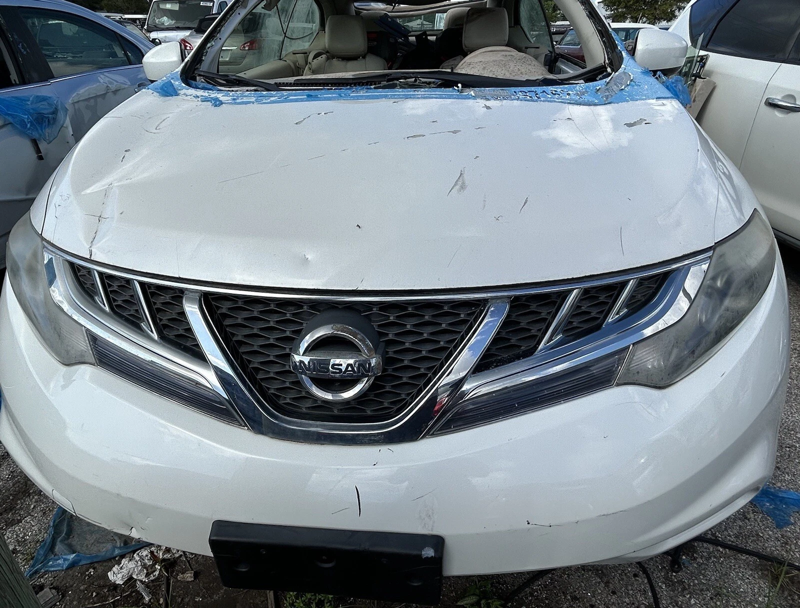 OEM 2011-2014 NISSAN MURANO CROSS CABRIOLET CHROME FRONT GRILLE OEM GRILLE