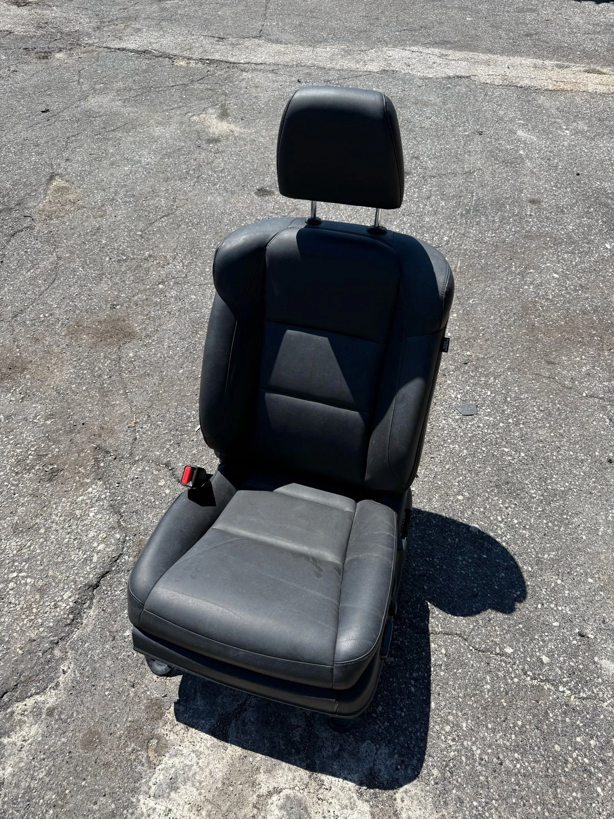 2013-2015 ACURA ILX FRONT LEFT DRIVER SIDE SEAT LEATHER BLACK ASSEMBLY OEM - Image 3