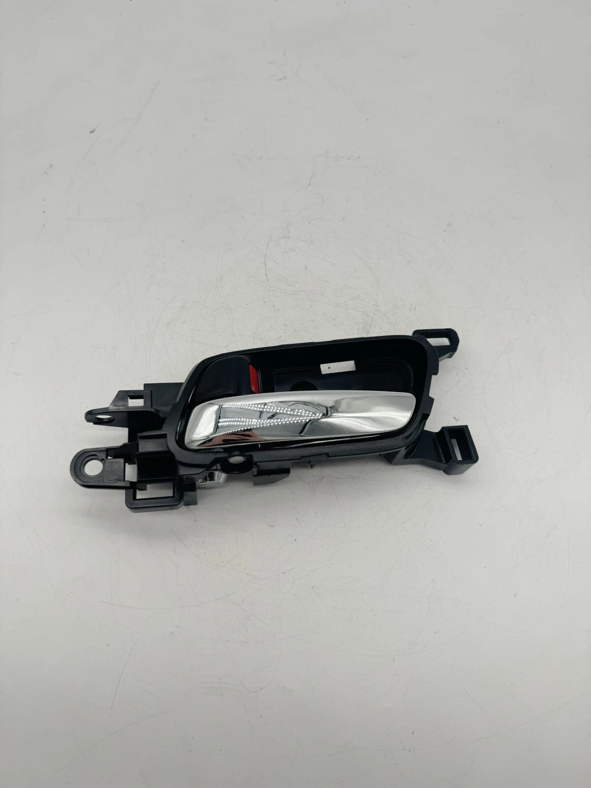 2017 HONDA ACCORD INNER DOOR HANDLE BLACK HOUSING WITH CHROME DRIVER SIDE OEM - Image 3