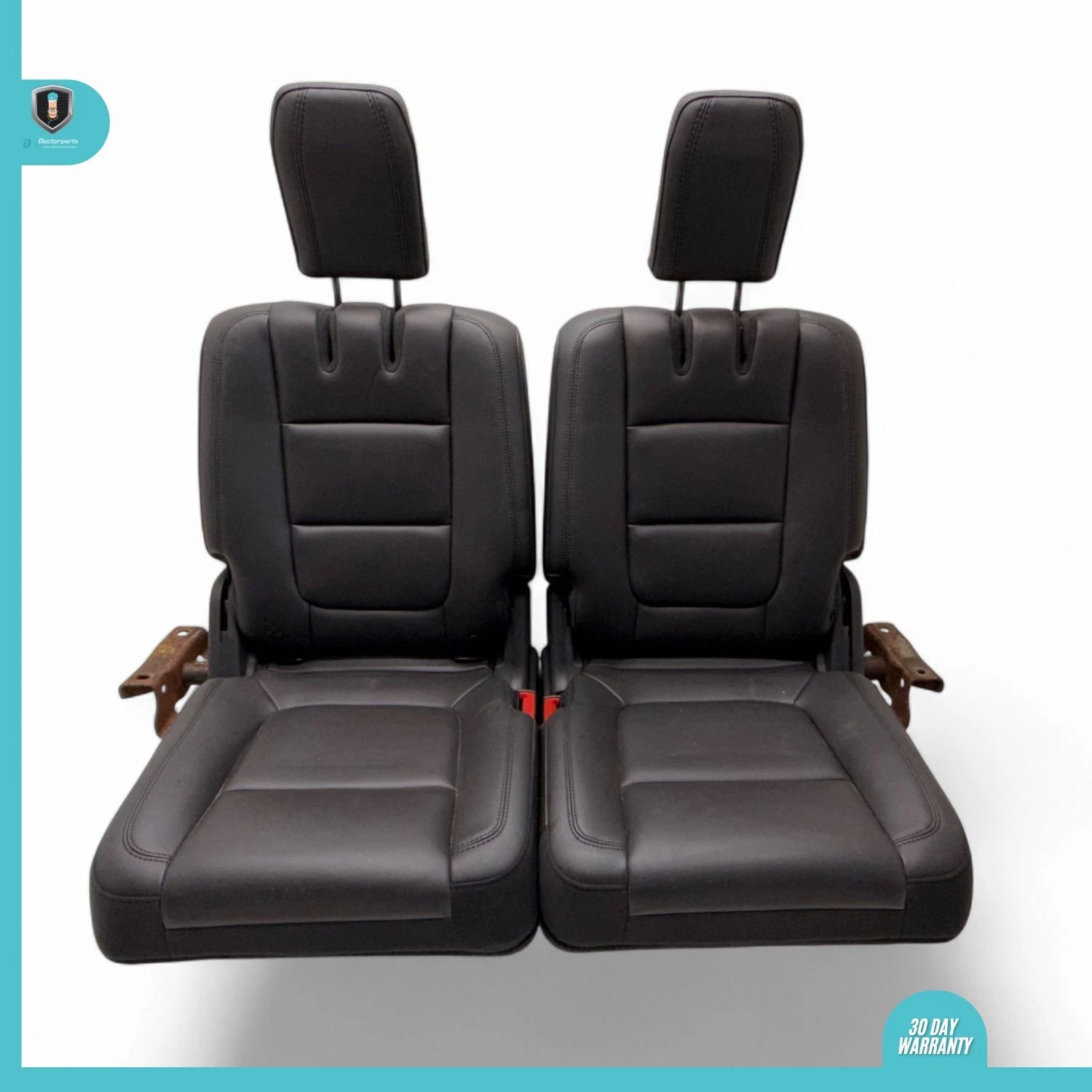 2014-2015 FORD EXPLORER 3RD THIRD ROW SEATS LEFT RIGHT BLACK LEATHER OEM