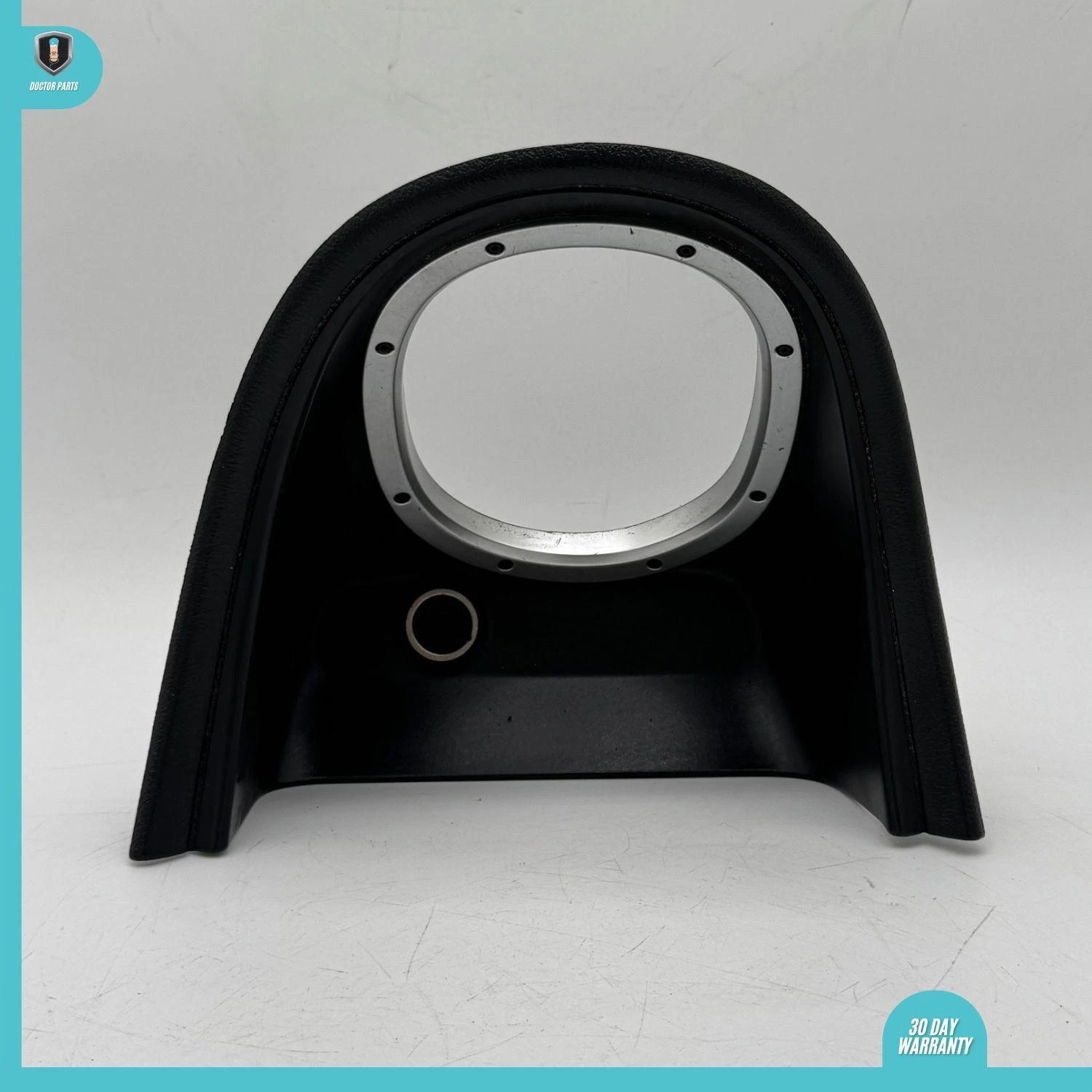 99-04 Ford Mustang Shifter Bezel Surround Trim Panel Black/Silver 44ZG2426