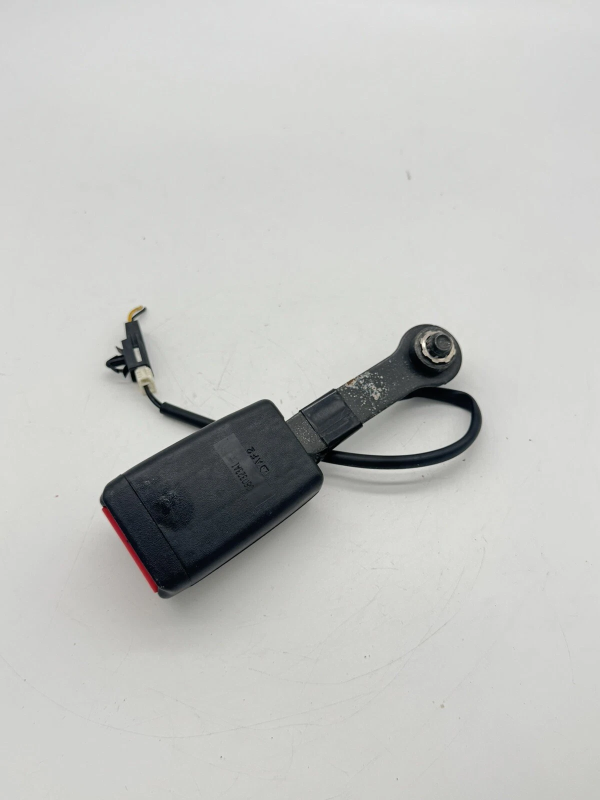 2014-2024 INFINITI QX80 FRONT RIGHT PASSENGER SIDE SEAT BELT BUCKLE OEM BLACK - Image 6