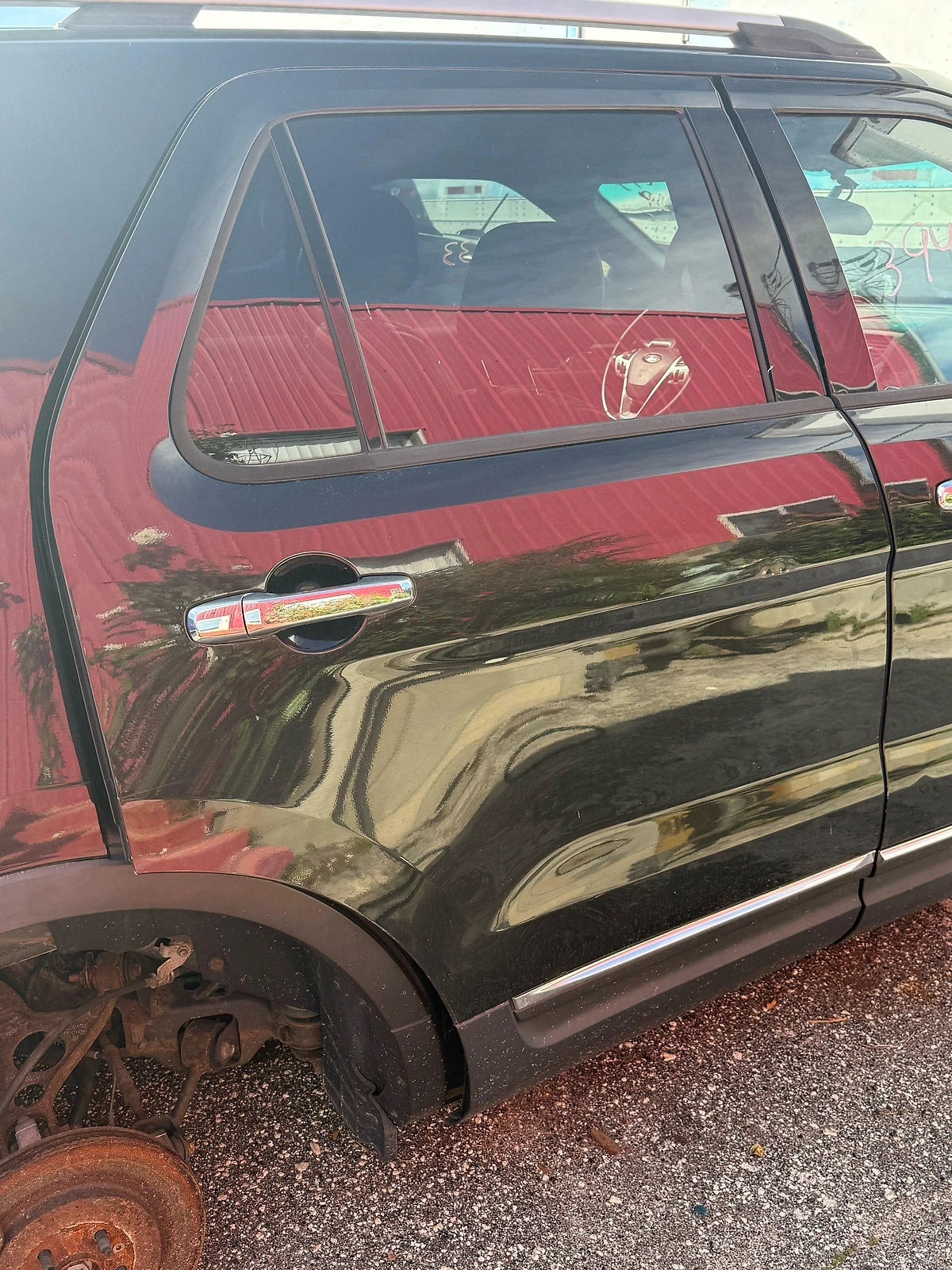 2014 FORD EXPLORER LIMITED FRONT DRIVER SIDE DOOR LH (MIRROR NOT INCLUDED) - Image 10