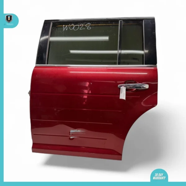 2009-2019 Ford Flex Rear Left Driver Side Door Red OEM