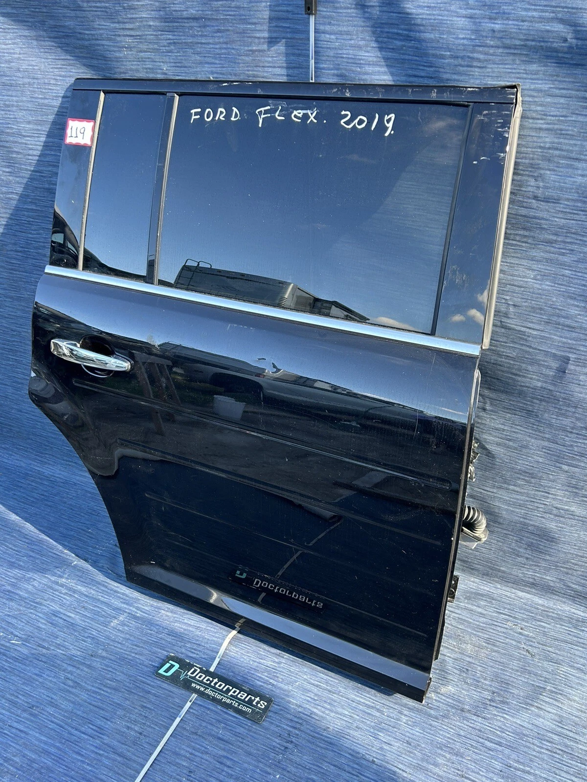 2009-2019 FORD FLEX RH PASSENGER REAR SIDE DOOR OEM BLACK 8A8Z74246⭐️⭐️⭐️ - Image 4