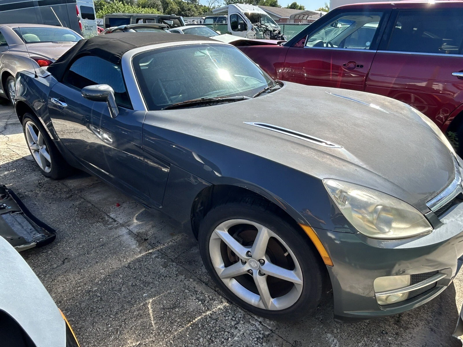 SATURN SKY 2007-2011 CONVERTIBLE BLACK ROOF OEM ORIGINAL ⭐️⭐️⭐️⭐️⭐️ - Image 2