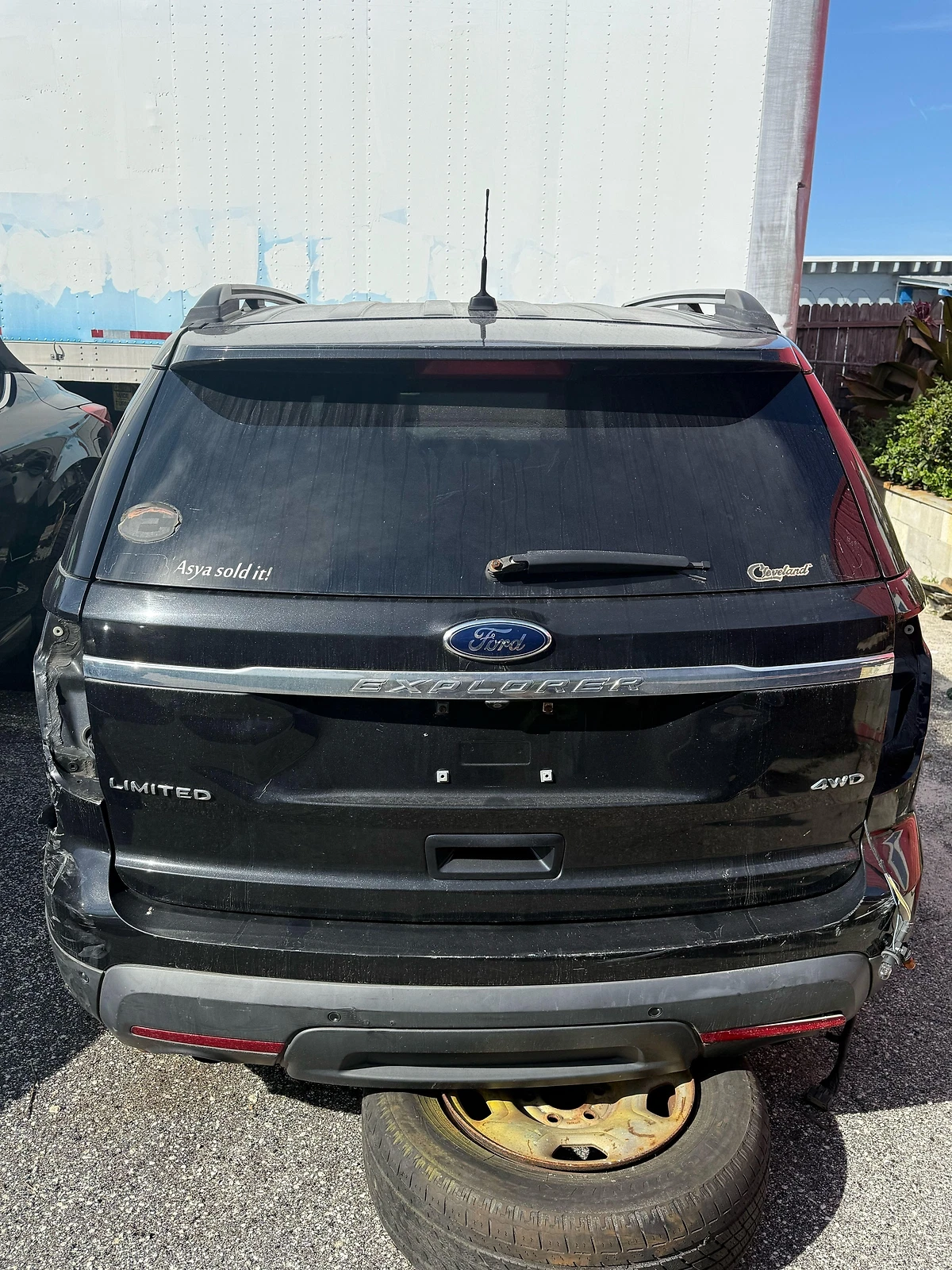 2014 FORD EXPLORER LIMITED FRONT DRIVER SIDE DOOR LH (MIRROR NOT INCLUDED) - Image 11