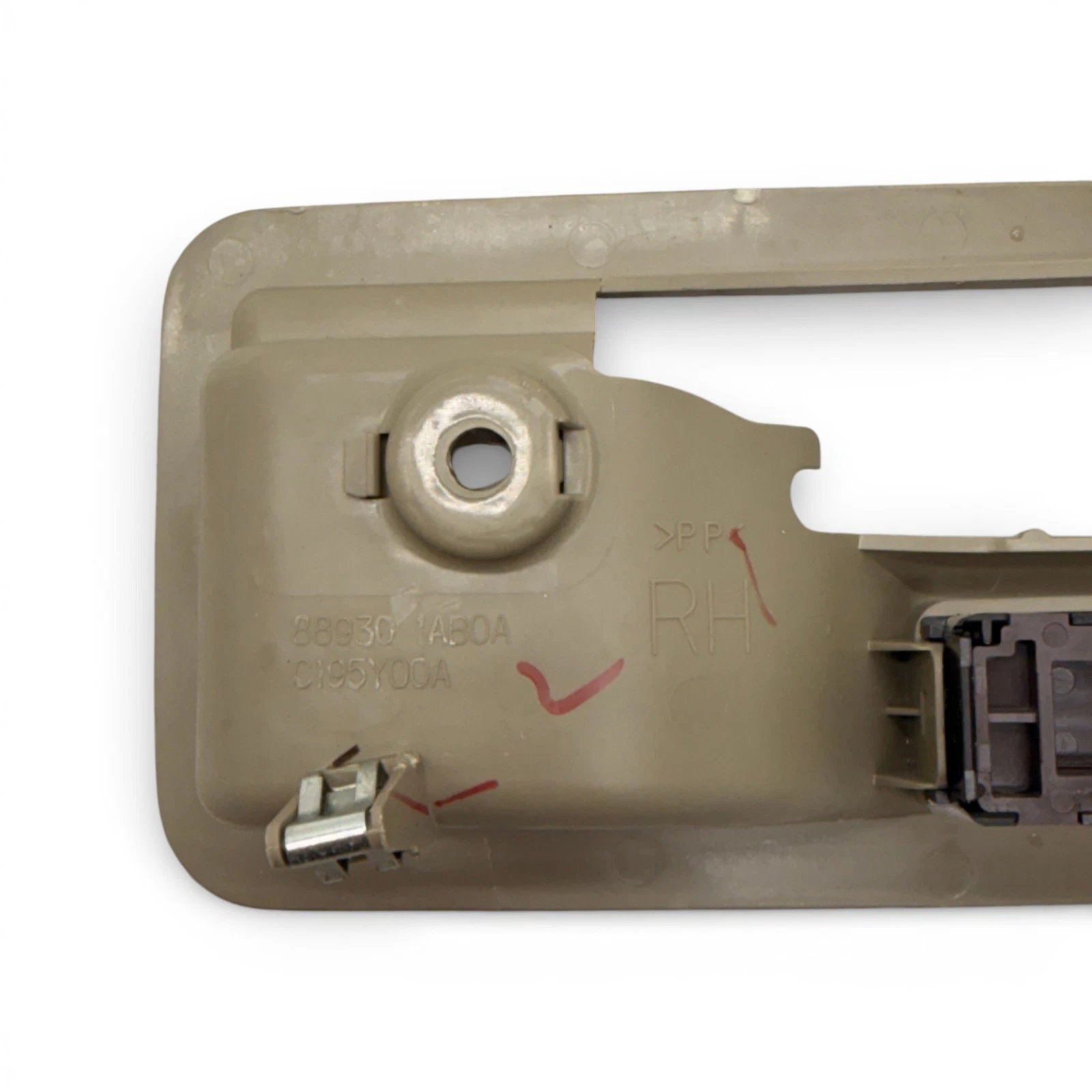 2009 - 2014 Nissan Murano Rear Right Seat Recline Bezel OEM, 88930 1AB0 - Image 9
