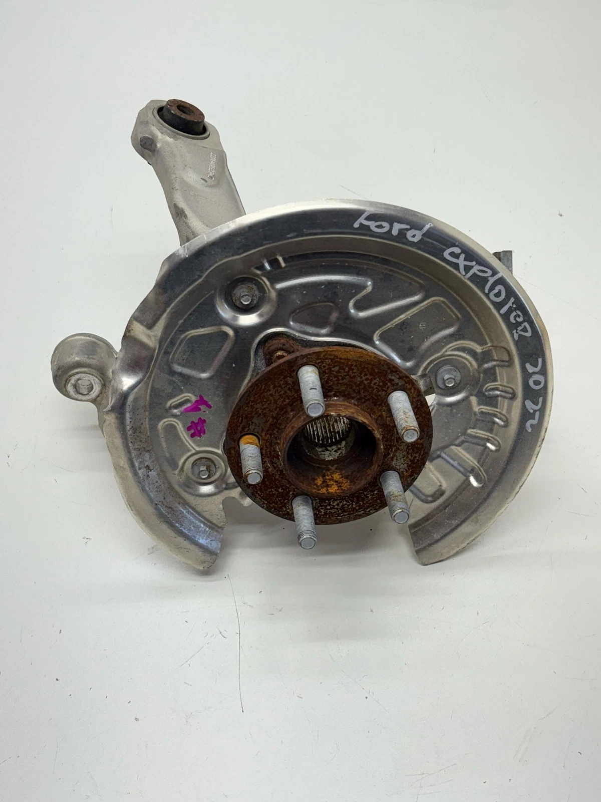 2020 - 2025 FORD EXPLORER REAR LEFT SIDE SPINDLE KNUCKLE & HUB OEM LB5C5B759A - Image 3