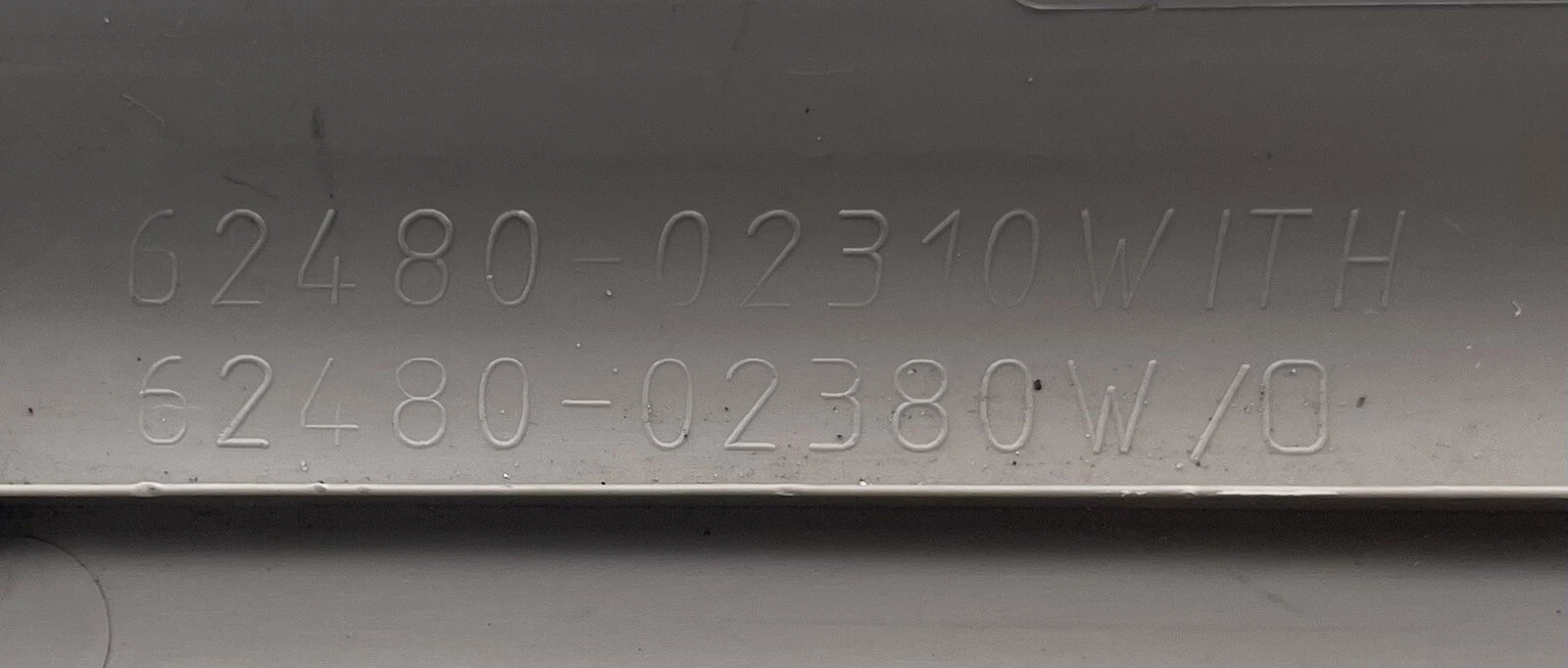 2014 - 2019 Toyota Corolla Upper LH Quarter Panel Trim Cover 62470-02310 - Image 9