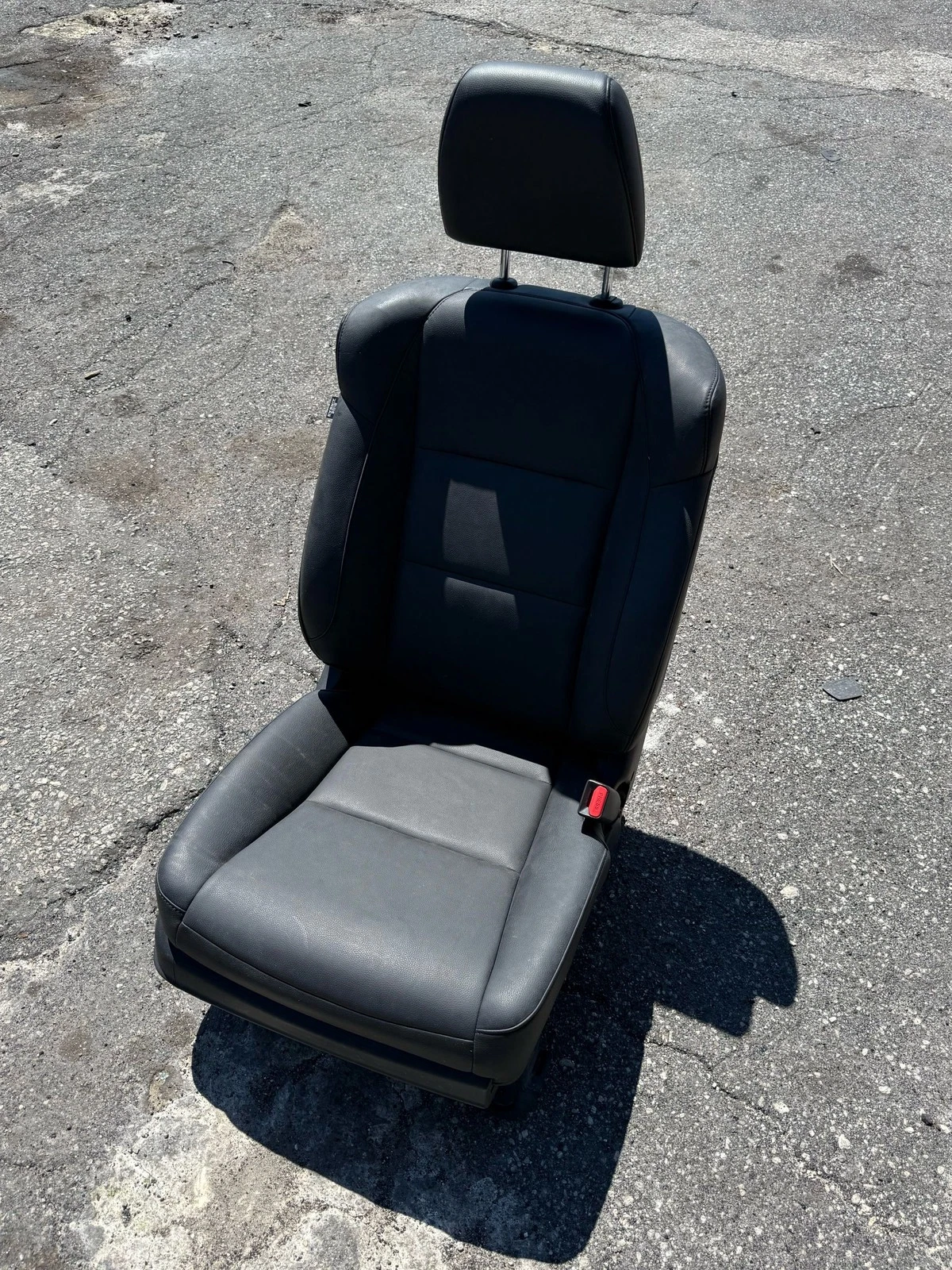2013-2015 ACURA ILX FRONT RIGHT PASSENFGER SIDE SEAT LEATHER BLACK ASSEMBLY OEM - Image 2