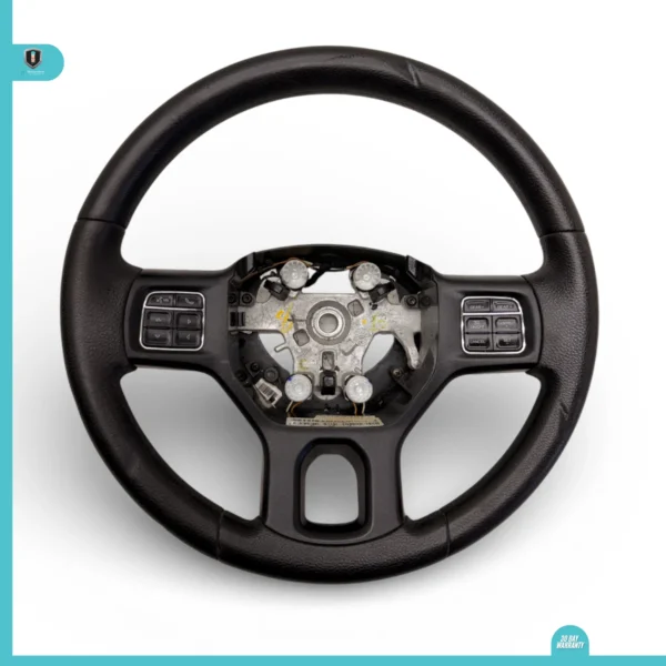 2013-2018 Dodge Ram 1500 Steering Wheel W/ Cruise Control Switch OEM, 1VA49DX9AF