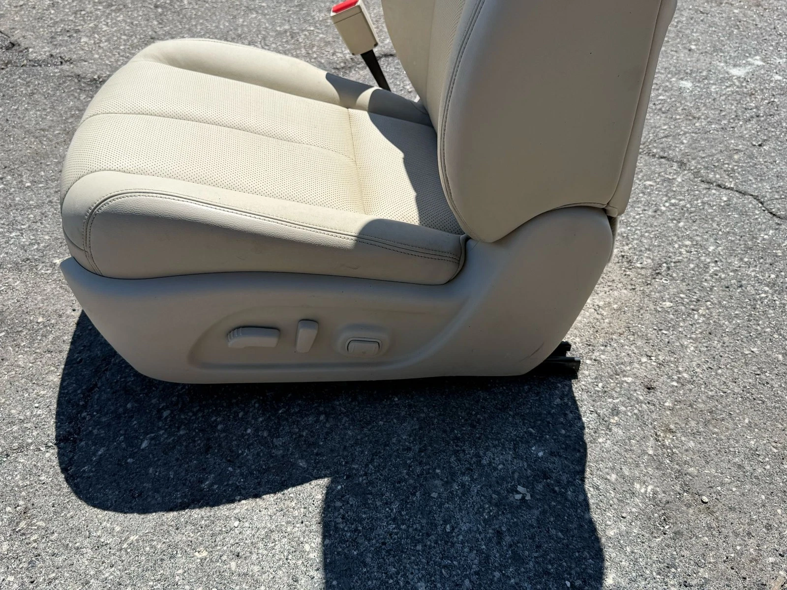 2018 - 2024 NISSAN MURANO SL FRONT LEFT DRIVER SEAT BEIGE LEATHER ASSEMBLY OEM - Image 9