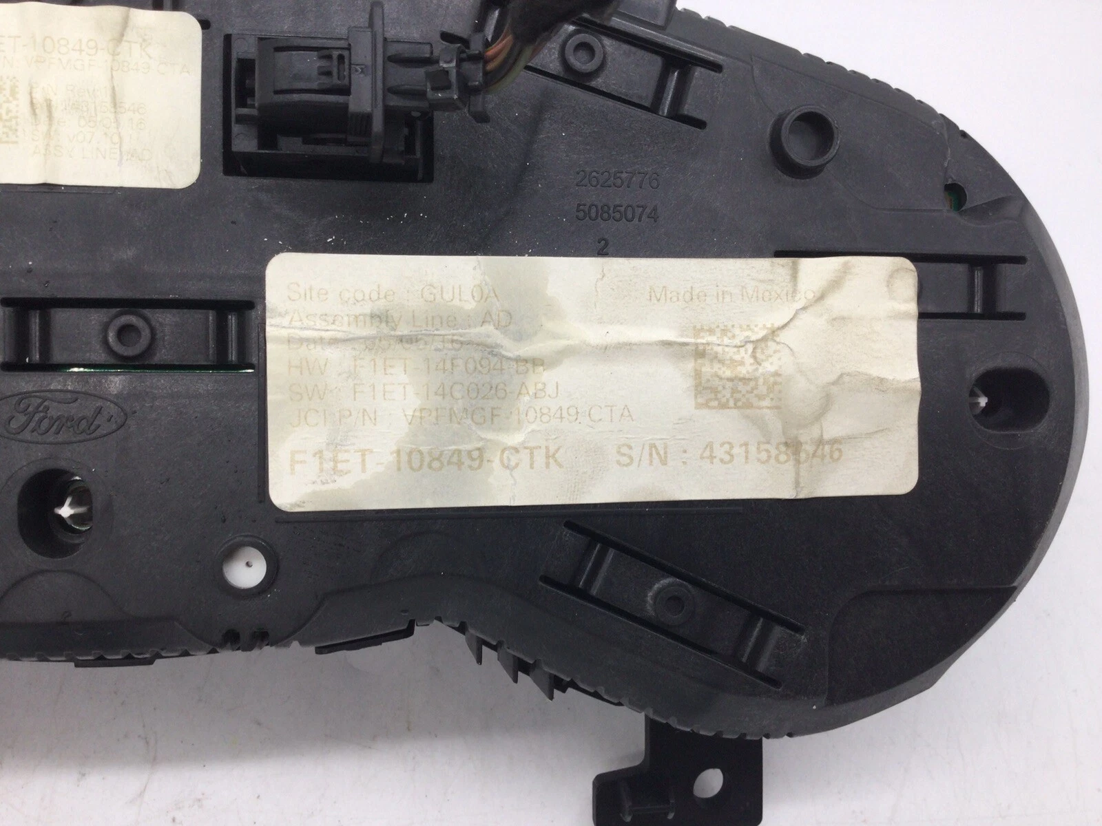 2016-2018 FORD FOCUS SPEEDOMETER INSTRUMENT CLUSTER GAUGES USED OEM - Image 4