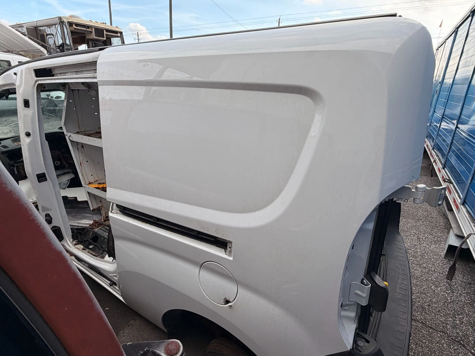 2015-2022 DODGE PROMASTER CITY Quarter Panel left Rear driver Side - Image 3
