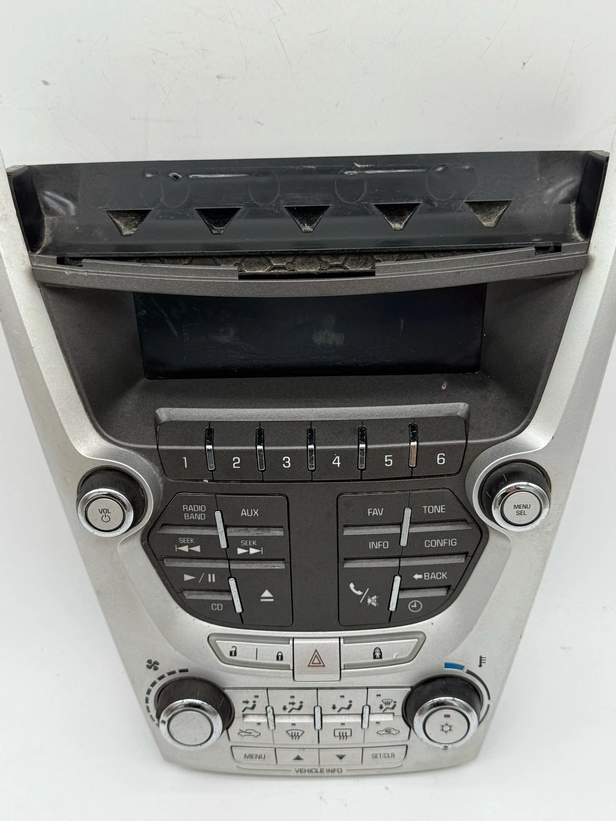 2010-2013 CHEVROLET EQUINOX AUDIO RADIO AC Control 95952766G OEM - Image 6