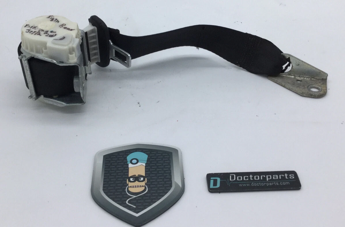 2011-2018 VOLKSWAGEN JETTA REAR RIGHT SIDE SET BELT USED OEM - Image 4