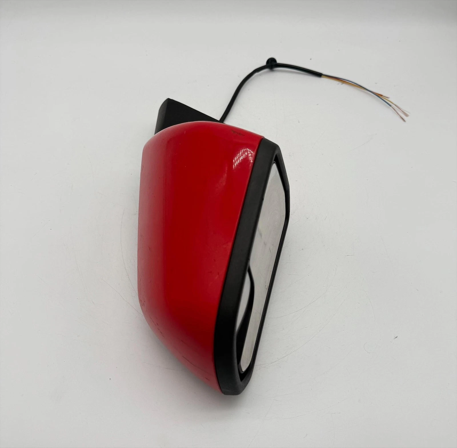 2015-2020 Ford Mustang Driver Left Side View Mirror Red OEM Rearview - Image 7
