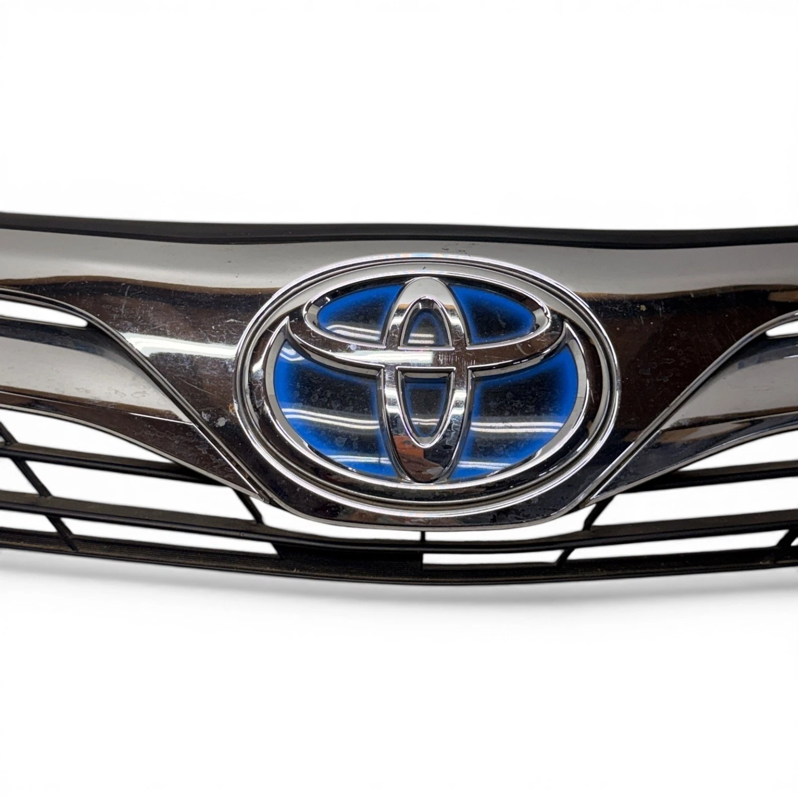 2012-2014 Toyota Camry Fromt Upper Chrome Grill W/ Emblem OEM, 53111 06430 - Image 9