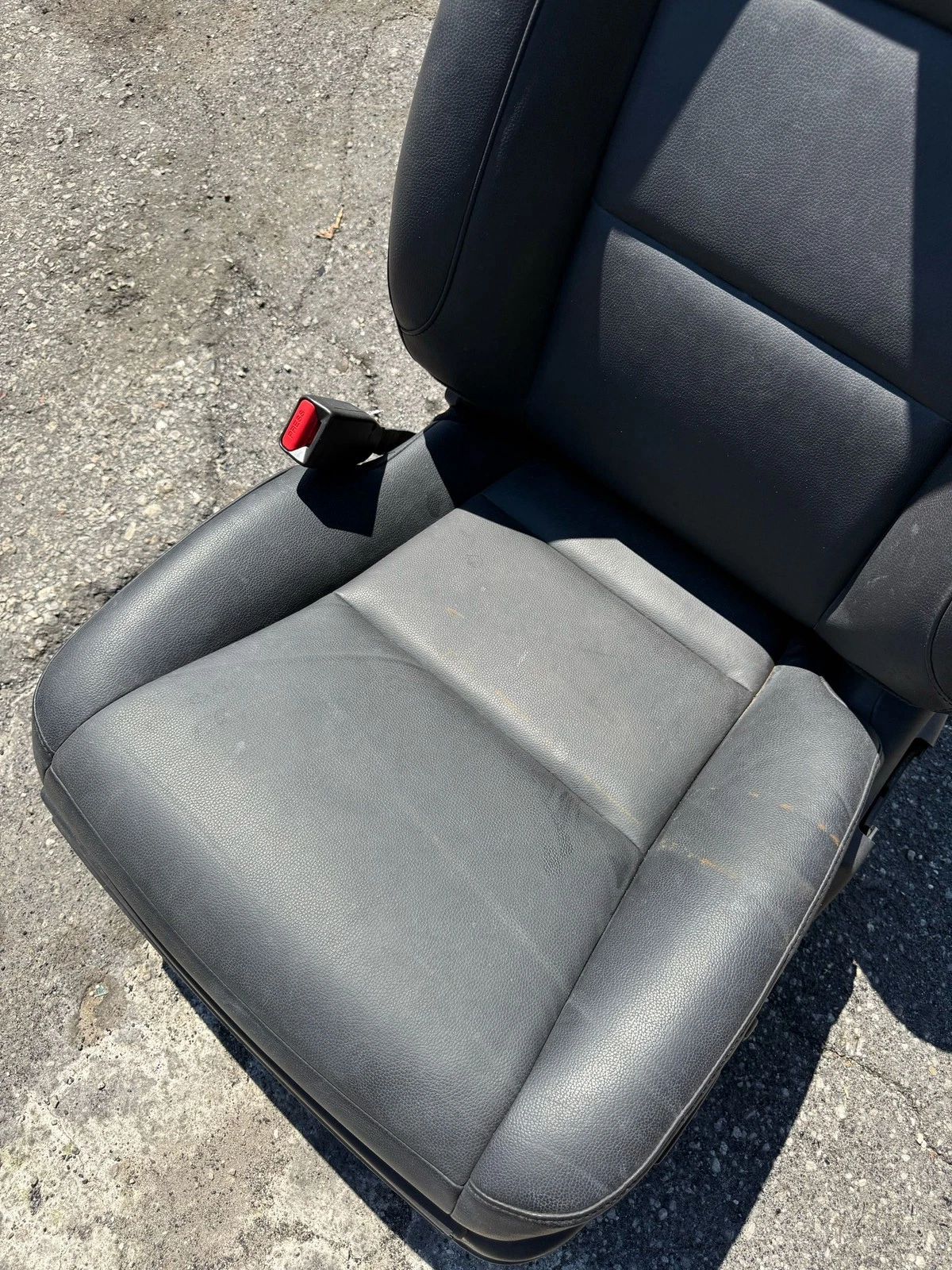 2013-2015 ACURA ILX FRONT LEFT DRIVER SIDE SEAT LEATHER BLACK ASSEMBLY OEM - Image 6