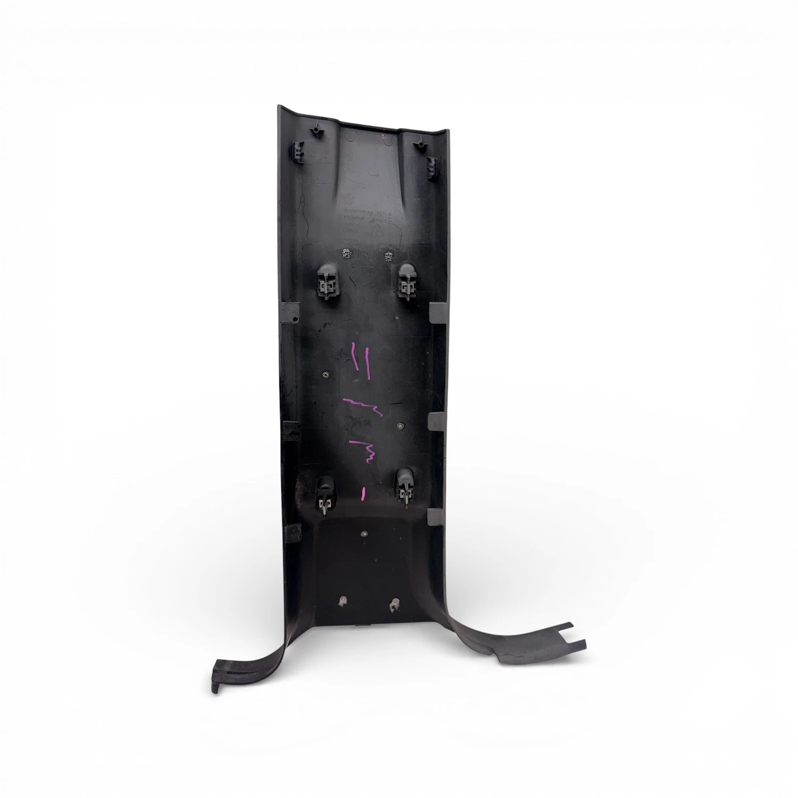 2013-2018 Dodge Ram 1500 Right Side B Pillar Trim Panel Black OEM, 1DX56TRMAB - Image 9