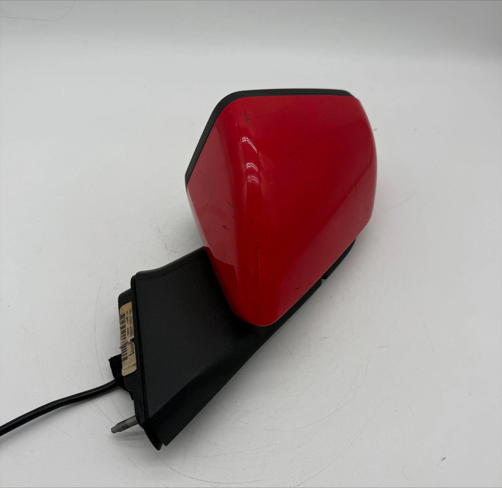 2015-2020 Ford Mustang Driver Left Side View Mirror Red OEM Rearview - Image 5