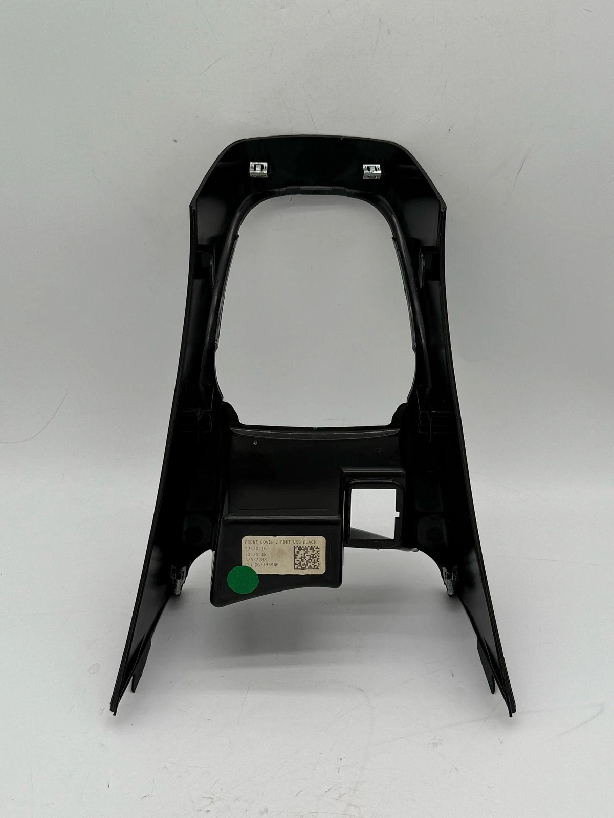 2020 Chevrolet Sonic Jet Black Front Floor Console Trim Plate 42532288 OEM - Image 6