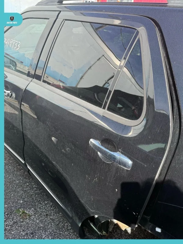 2014 FORD EXPLORER LIMITED REAR LEFT DOOR LH BLACK REAR DRIVER SIDE