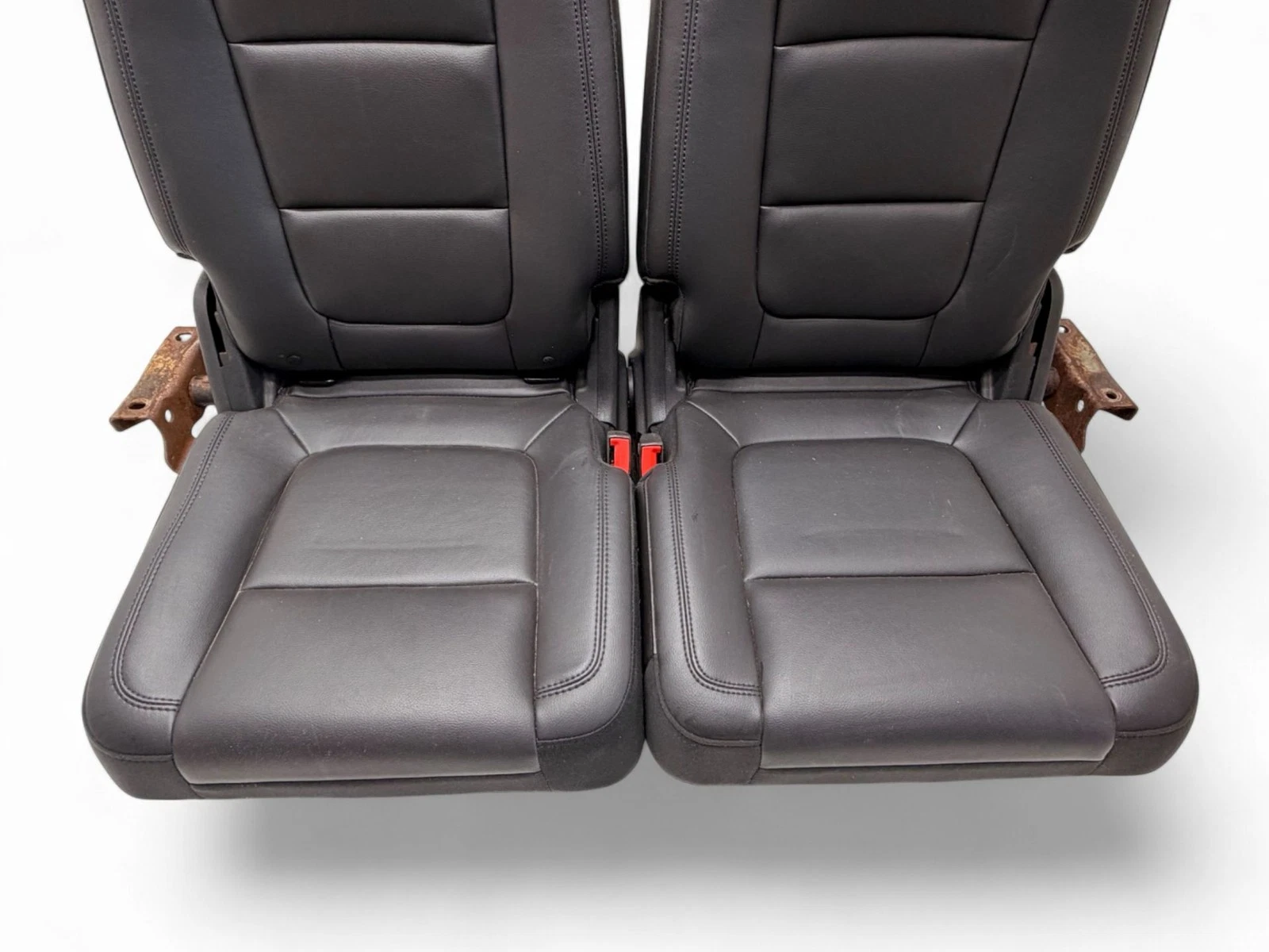 2014-2015 FORD EXPLORER 3RD THIRD ROW SEATS LEFT RIGHT BLACK LEATHER OEM - Image 10
