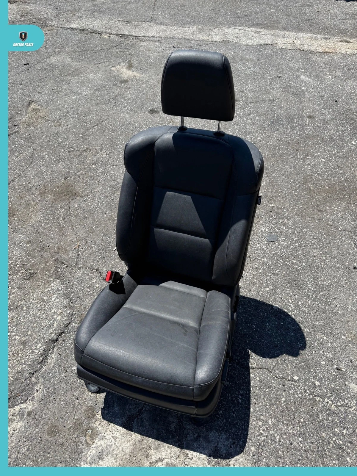 2013-2015 ACURA ILX FRONT LEFT DRIVER SIDE SEAT LEATHER BLACK ASSEMBLY OEM