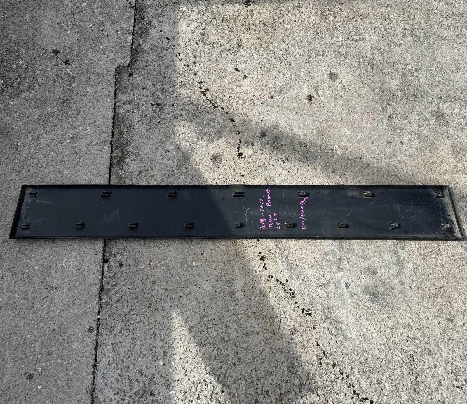 RH 2019-2022 Ram Promaster Sliding Door Molding Trim Right Passenger 1500-3500 - Image 5