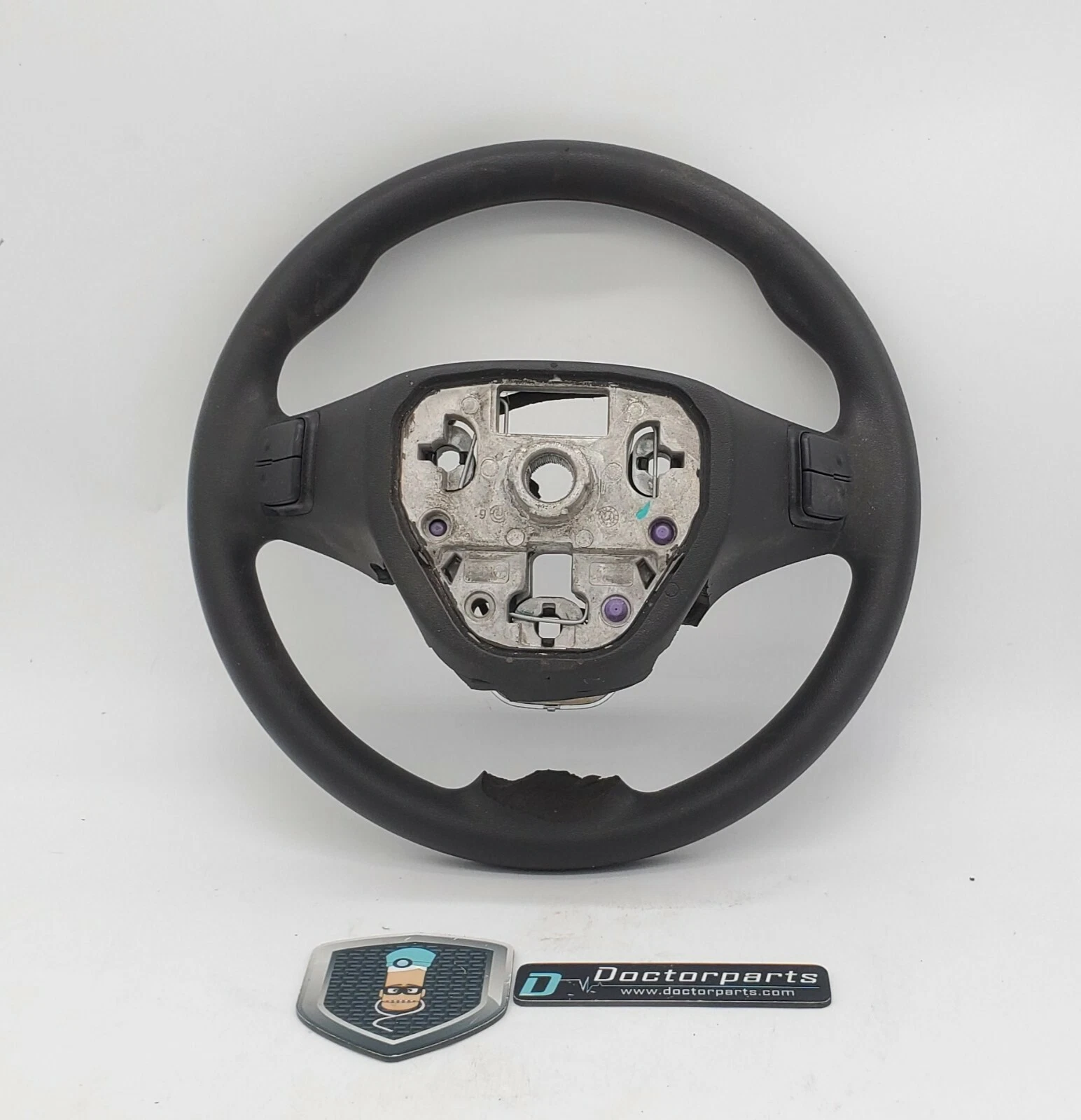 2018 Chevrolet Equinox Leather Steering Wheel w/Cruise Control OEM LKQ - Image 2