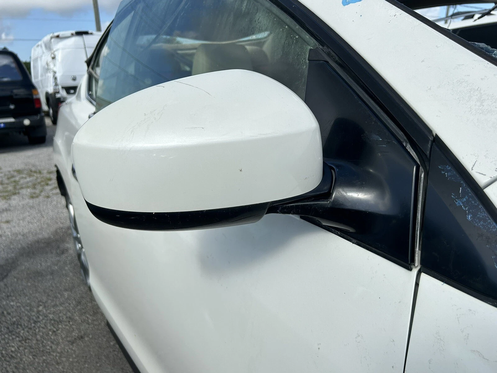 2014 NISSAN MURANO CROSSCABRIOLET HOOD OEM ORIGINAL WHITE MURANO - Image 10