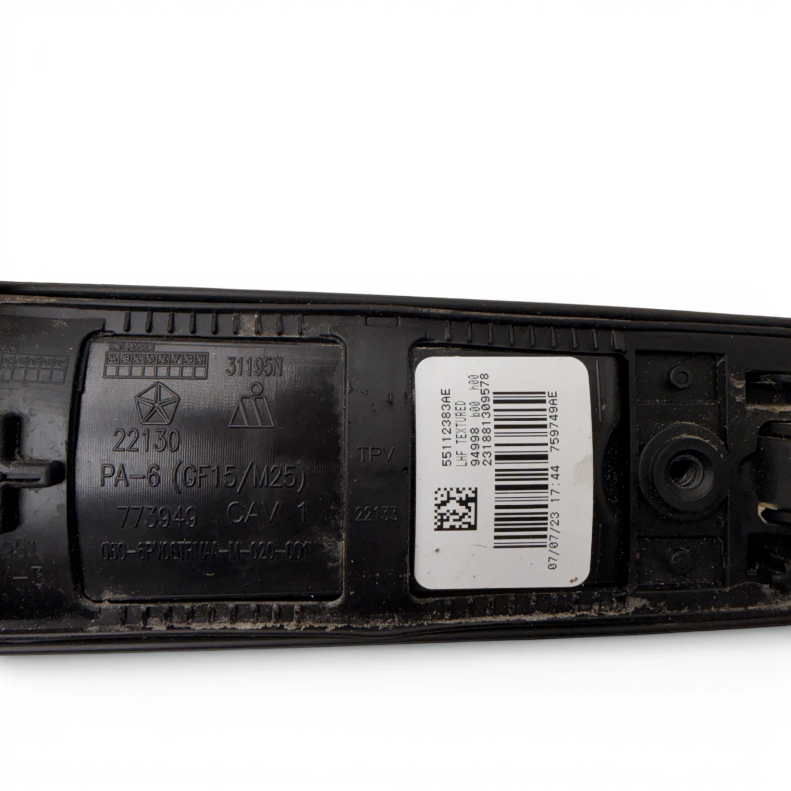 2009-2024 Dodge Ram 1500 Front Left Exterior Door Handle Cover OEM, 55112383AE - Image 11