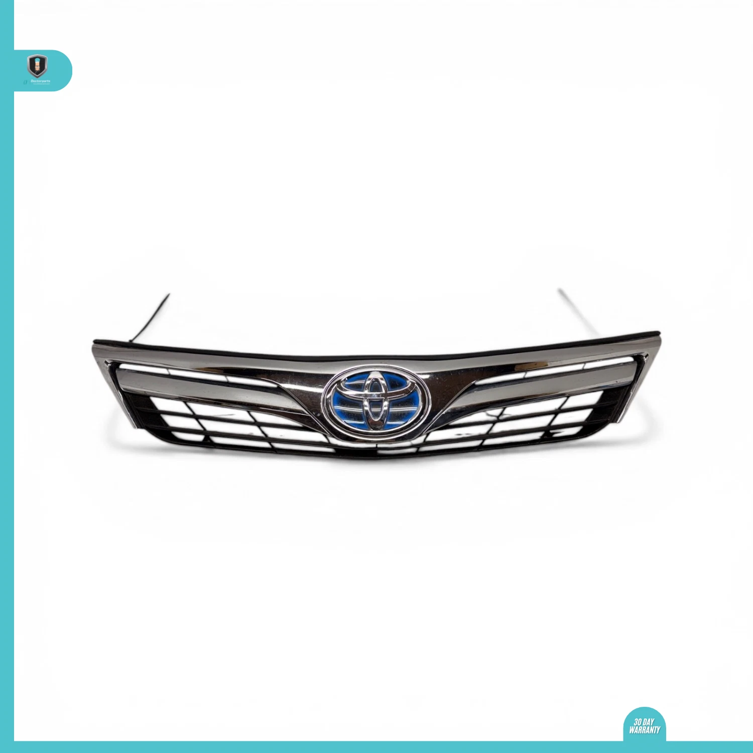 2012-2014 Toyota Camry Fromt Upper Chrome Grill W/ Emblem OEM, 53111 06430