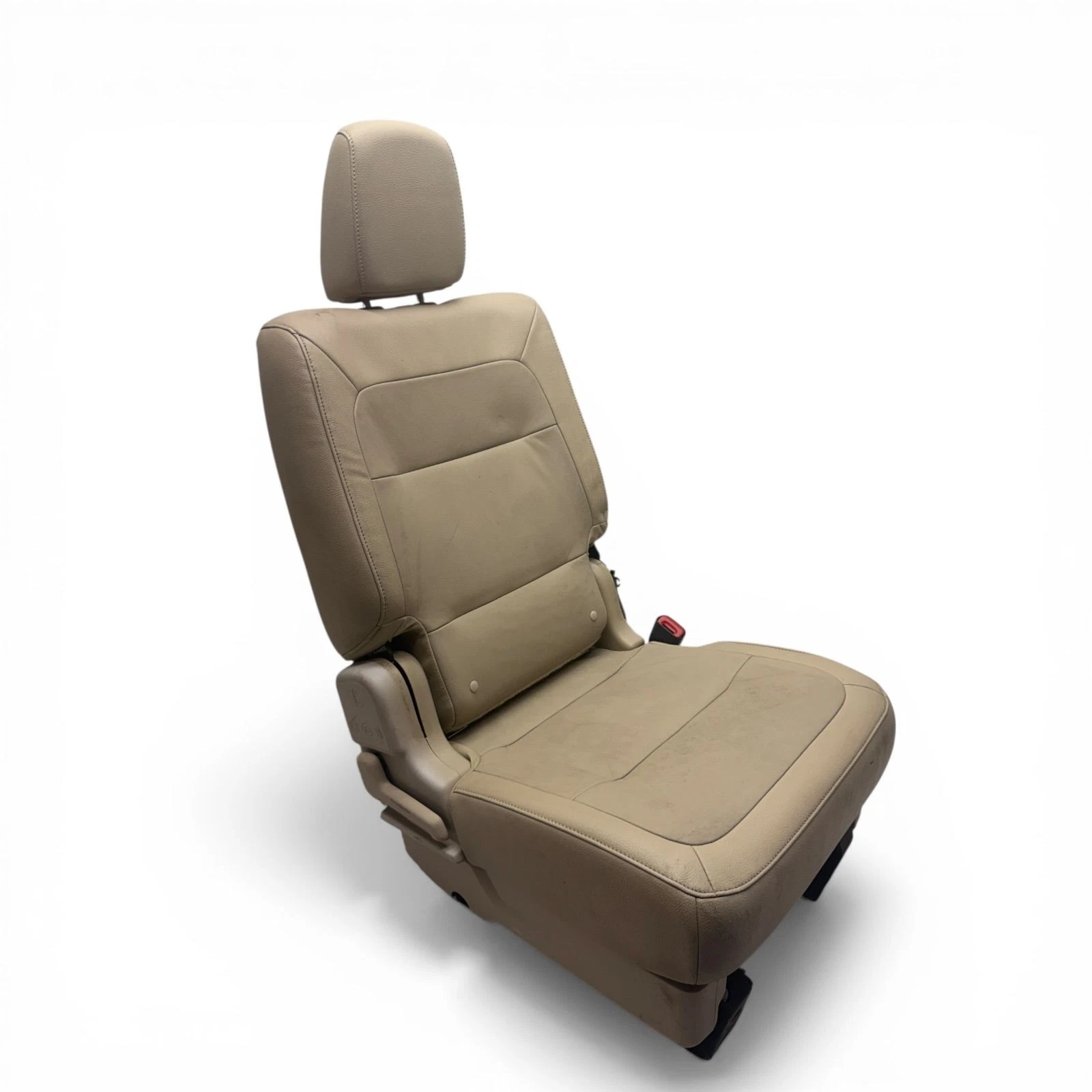 2012-2019 FORD FLEX REAR 2ND SECOND ROW RIGHT SIDE SEAT LEATHER BEIGE OEM - Image 11