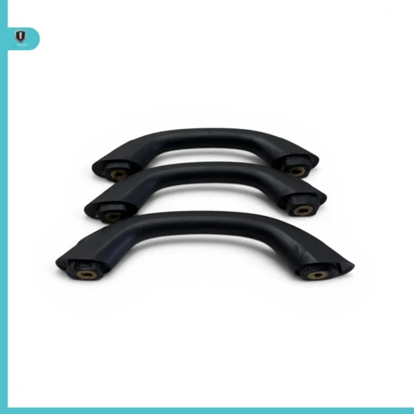 2011-2015 Ford Explorer Black A B Pillars Grab Handles Set of 3 OEM