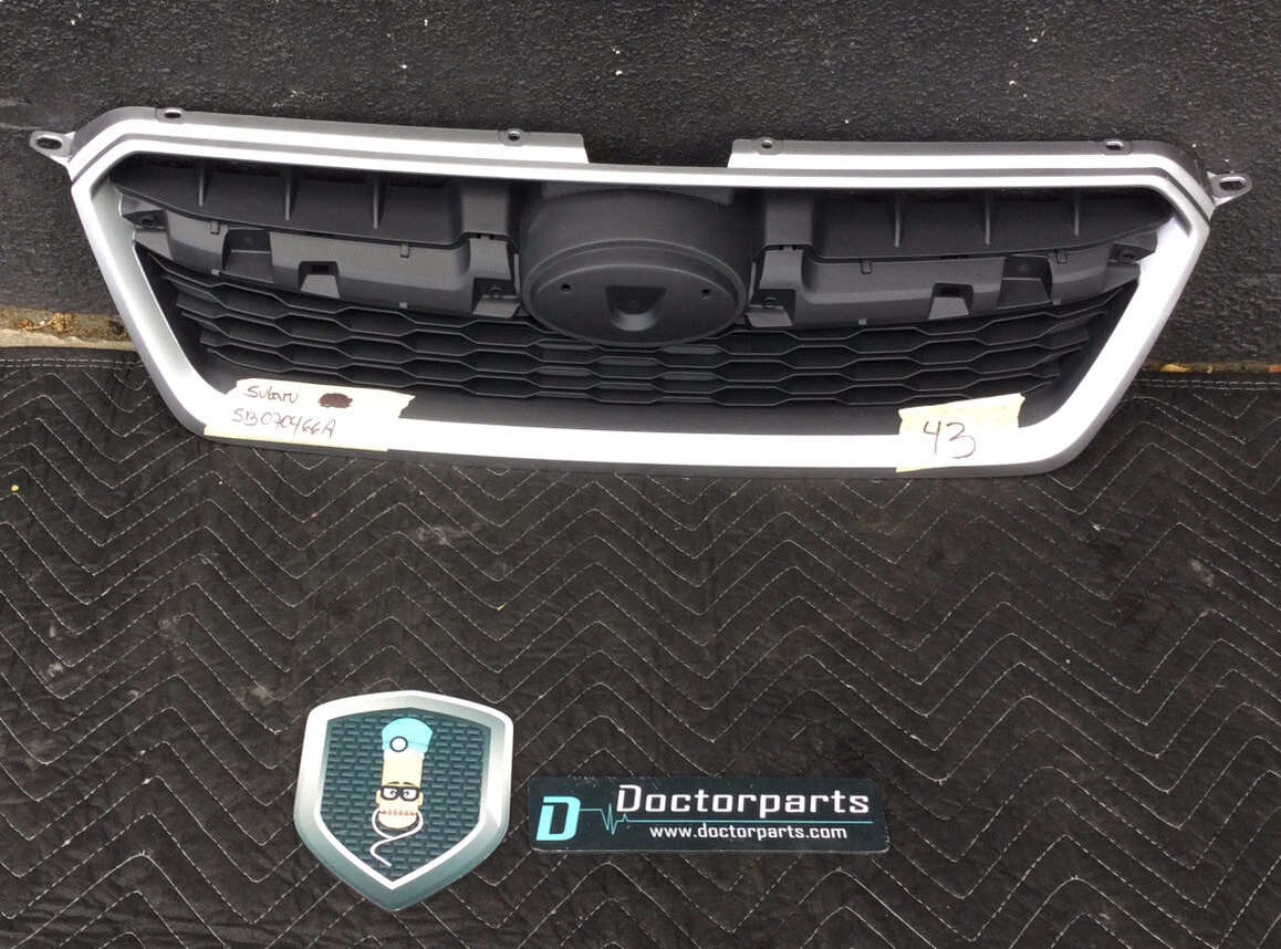 2012-2014 SUBARU IMPREZA FRONT BUMPER GRILLE CHROME NEW OEM LOCAL PICKUP