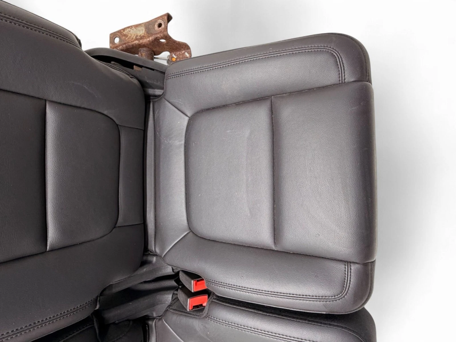 2014-2015 FORD EXPLORER 3RD THIRD ROW SEATS LEFT RIGHT BLACK LEATHER OEM - Image 8