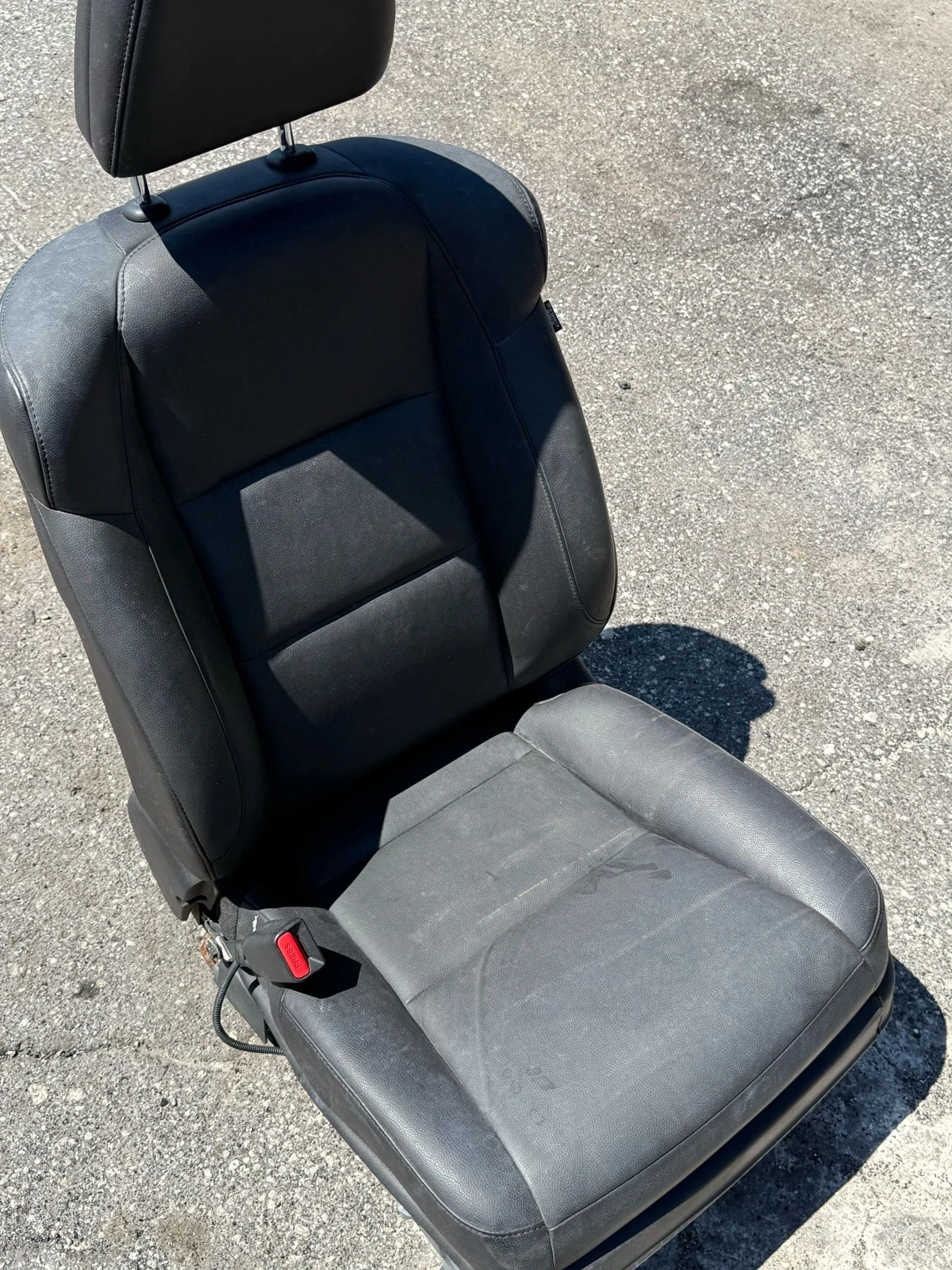 2013-2015 ACURA ILX FRONT LEFT DRIVER SIDE SEAT LEATHER BLACK ASSEMBLY OEM - Image 10