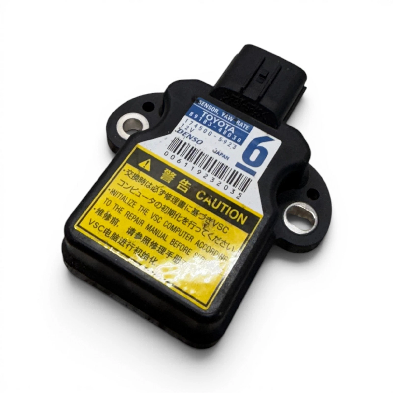 2010-2015 Toyota Prius Yaw Rate Stability Control Sensor OEM,89183-48030 - Image 5